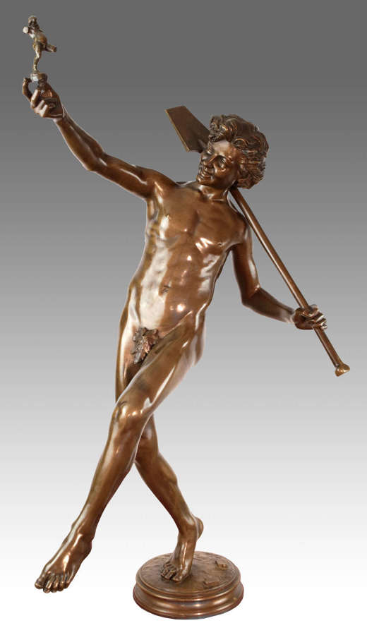 Hippolyte Alexandre Moulins (1832-1884) - Bronze