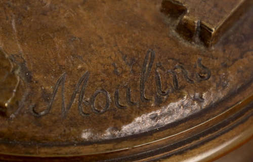 Hippolyte Alexandre Moulins (1832-1884) - Bronze