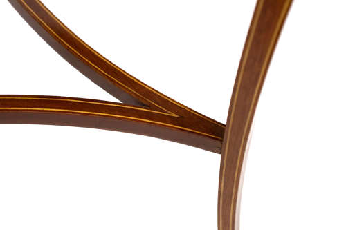 A Beautiful Victorian Mahogany Clover-shaped Bijouterie Table