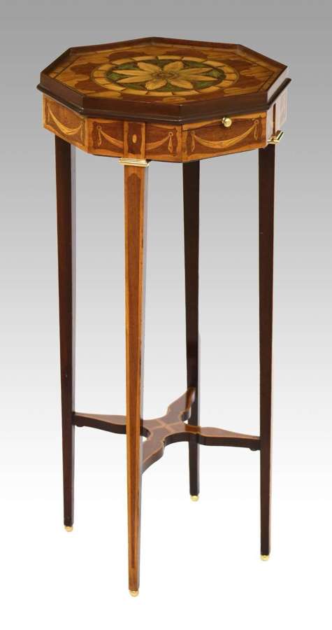 A Fine Quality Ormolu and Inlaid Mahogany Victorian Kettle stand