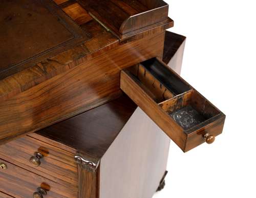 A Fine William IV Rosewood Daveport