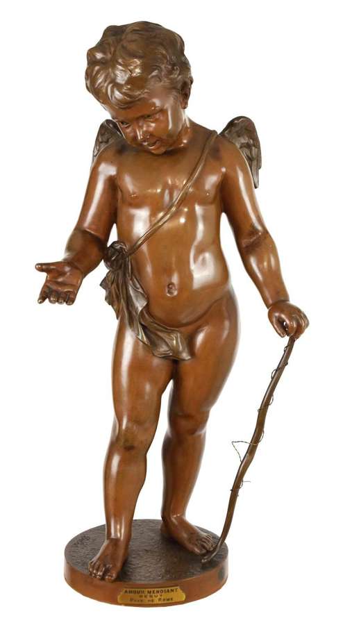 Jean Didier Debut (French, 1824-1893) Bronze sculpture
