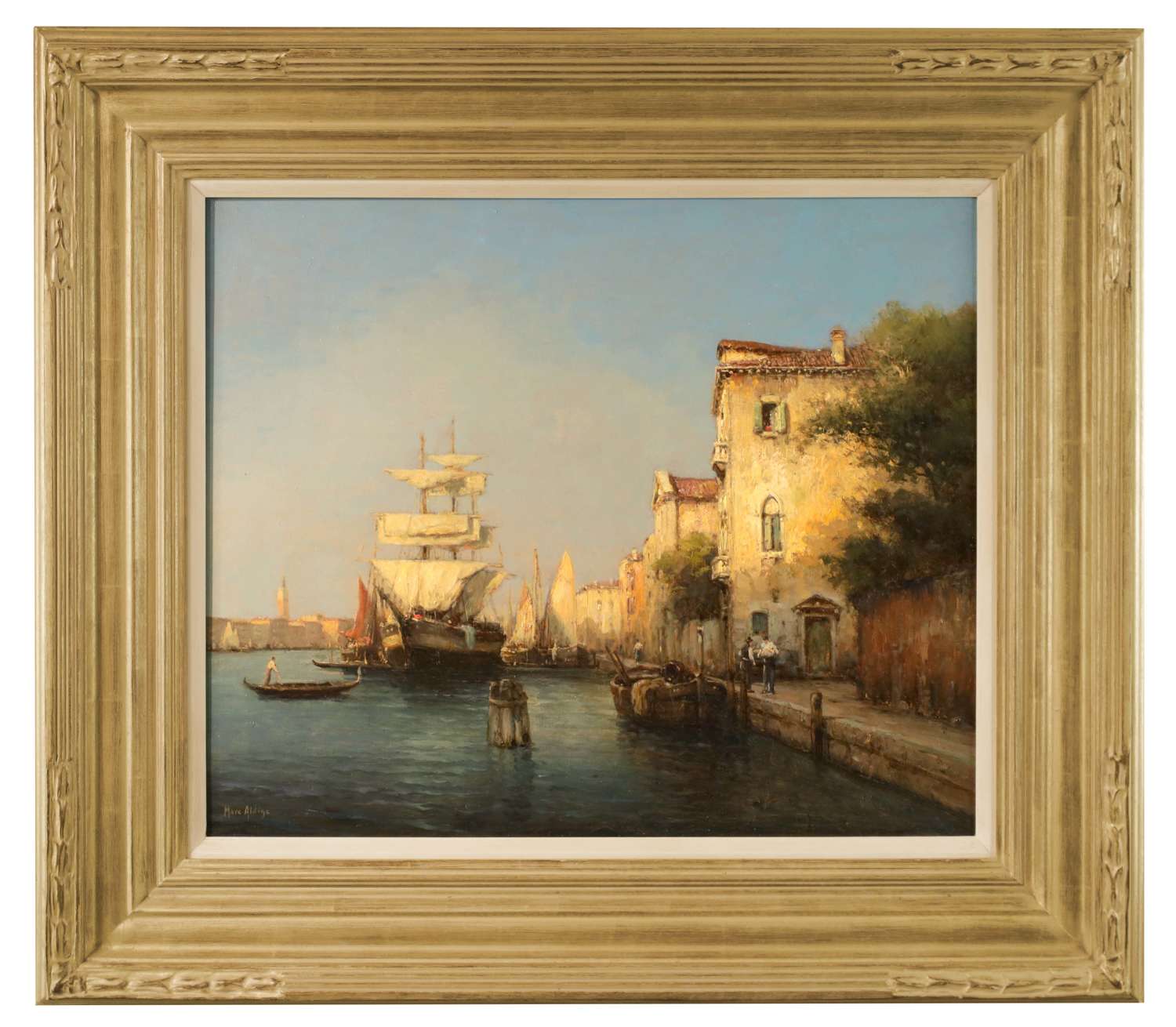 Marc Aldine (1870-1955) Oil on Canvas