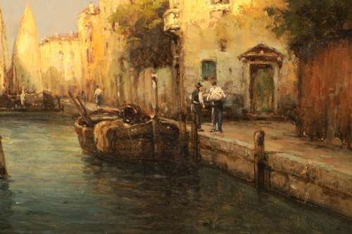 Marc Aldine (1870-1955) Oil on Canvas