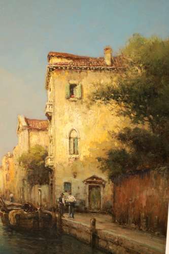 Marc Aldine (1870-1955) Oil on Canvas