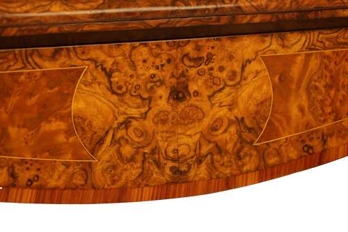 An Excellent Quality Victorian Ormolu Mounted Burr Walnut Games Table
