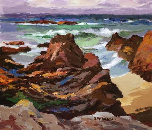 Donald McIntyre RCA (1923-2009) Oil on Board