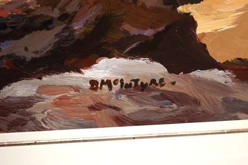 Donald McIntyre RCA (1923-2009) Oil on Board