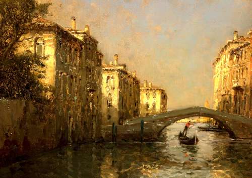 Antoine Bouvard Senior (1870-1956) Oil on Canvas