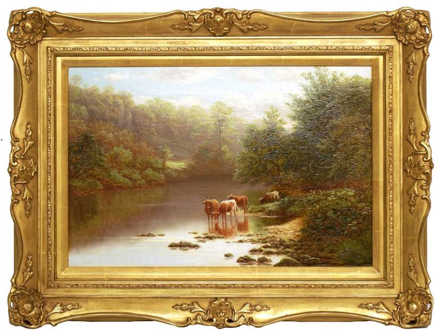 William Mellor (1851 - 1931) Oil On Canvas