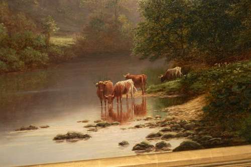 William Mellor (1851 - 1931) Oil On Canvas