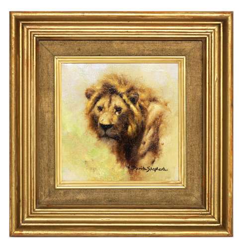 David Shepherd (1931 - 2017) Oil on Canvas
