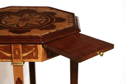 A Fine Quality Ormolu and Inlaid Mahogany Victorian Kettle stand