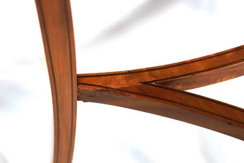 A Beautiful Victorian Mahogany Heart-shaped Bijouterie Table