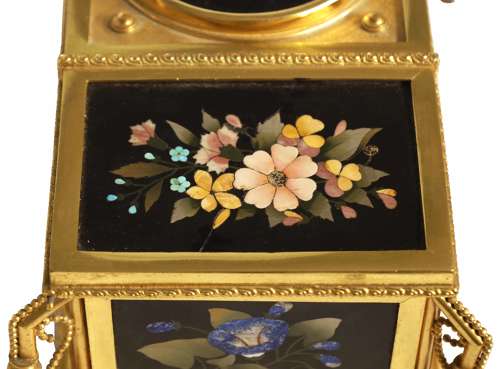 A Fine Quality 19th Century Florentine Pietra Dura Jewellery Casket