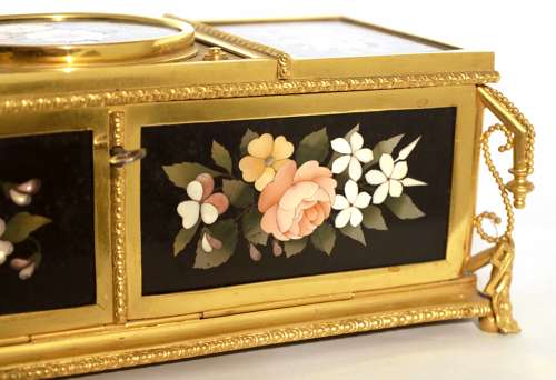 A Fine Quality 19th Century Florentine Pietra Dura Jewellery Casket