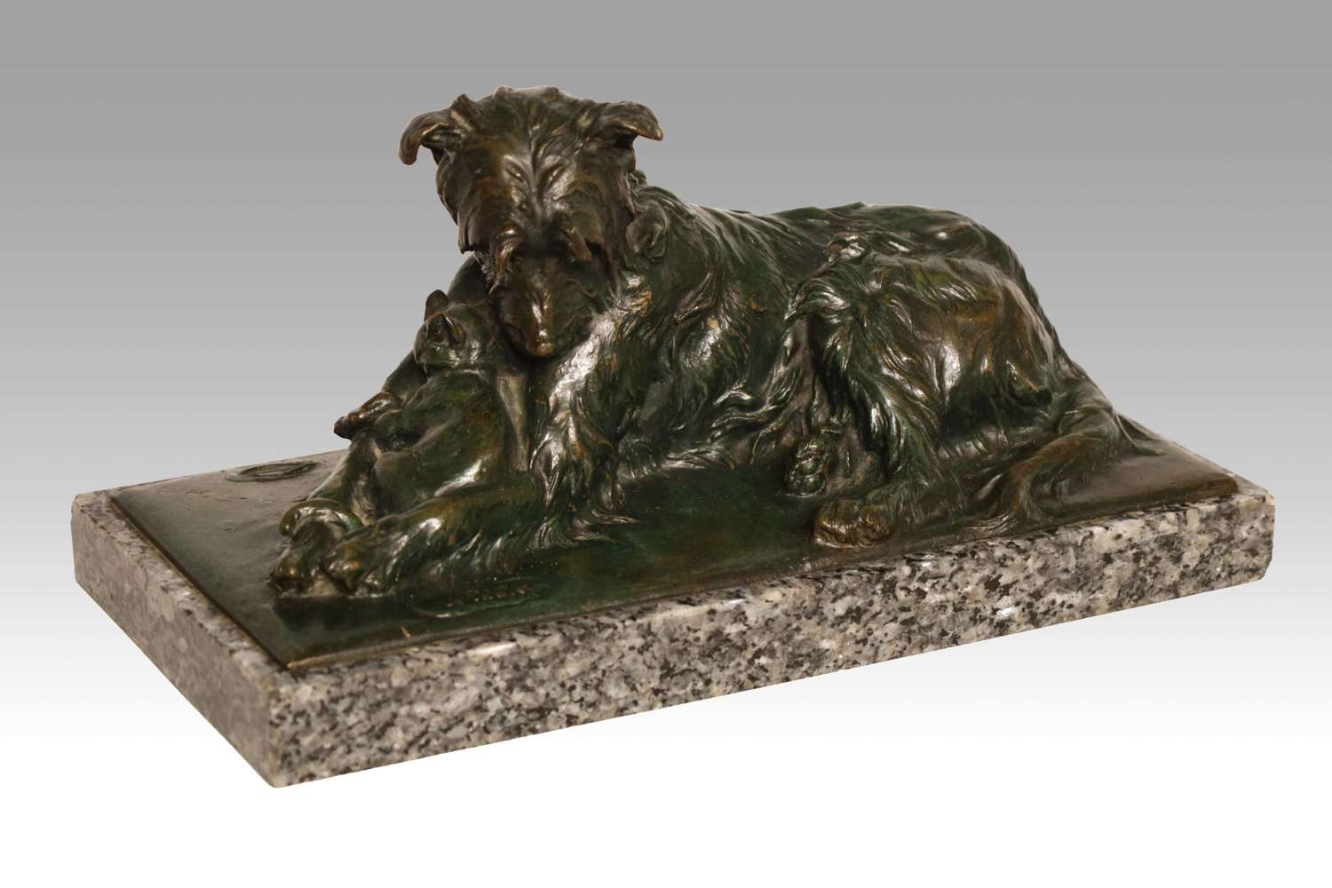 Charles Paillet (1871-1937) A Fine Patinated French Bronze Sculpture