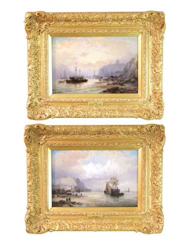 William Thornley (1857-1935) A Pair of Oils on Canvas