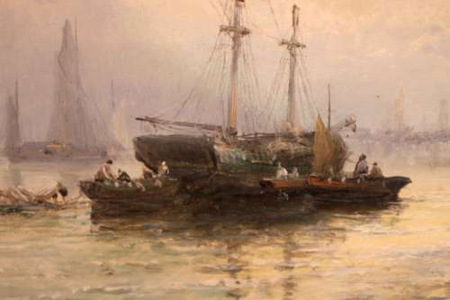 William Thornley (1857-1935) A Pair of Oils on Canvas