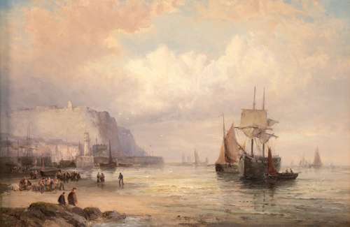 William Thornley (1857-1935) A Pair of Oils on Canvas