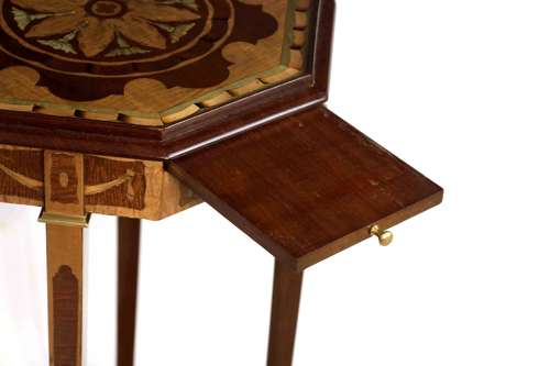 A Fine Quality Ormolu and Inlaid Mahogany Victorian Kettle stand