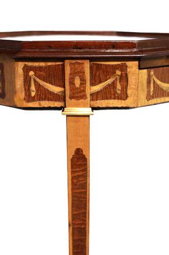A Fine Quality Ormolu and Inlaid Mahogany Victorian Kettle stand