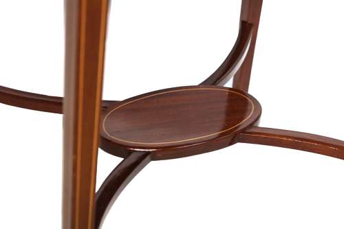 The Quality Edwardian Mahogany Inlaid Pembroke Table