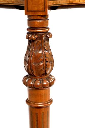 Attributed to Maple & Co A Fine Quality Victorian Bijouterie Table