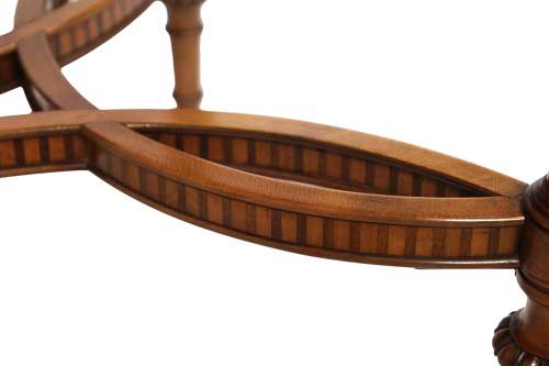Attributed to Maple & Co A Fine Quality Victorian Bijouterie Table