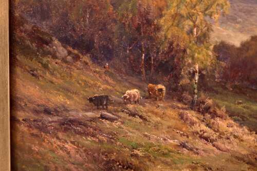 Alfred De Breanski Senior (1852 - 1928) Oil On Canvas