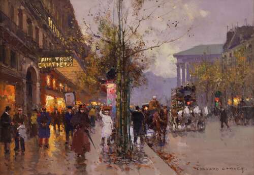 Edouard Leon Cortes (1882 - 1969) Oil on Canvas