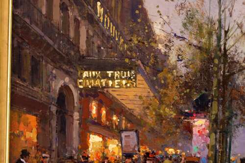 Edouard Leon Cortes (1882 - 1969) Oil on Canvas