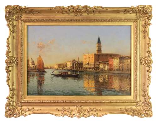 Marc Aldine (1870-1955) Oil on Canvas (Antoine Bouvard Senior)