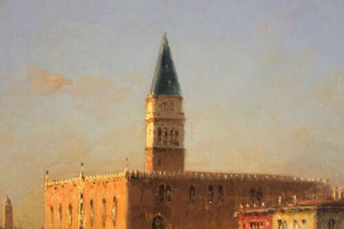 Marc Aldine (1870-1955) Oil on Canvas (Antoine Bouvard Senior)