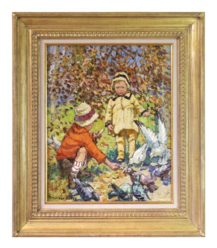 Dorothea Sharp (1874 - 1955) Oil On Canvas