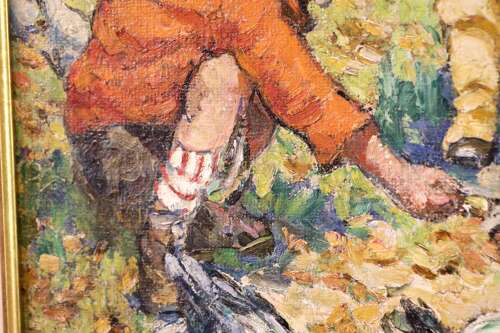 Dorothea Sharp (1874 - 1955) Oil On Canvas