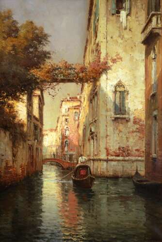 Antoine Bouvard Snr (1870-1956) Oil on Canvas