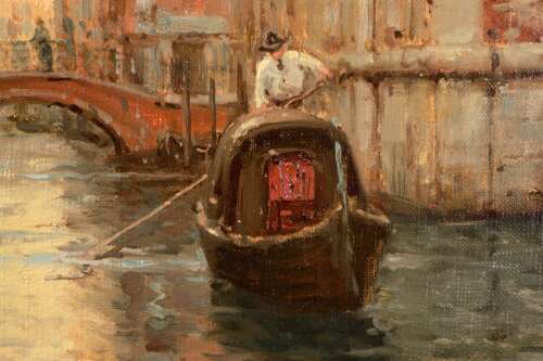Antoine Bouvard Snr (1870-1956) Oil on Canvas