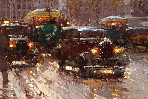 Edouard Leon Cortes (1882 - 1969) Oil on Canvas