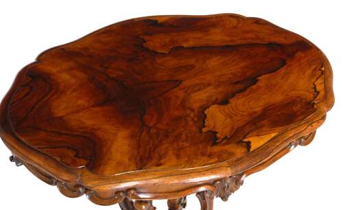 A Fine Quality Victorian Rosewood Side Table