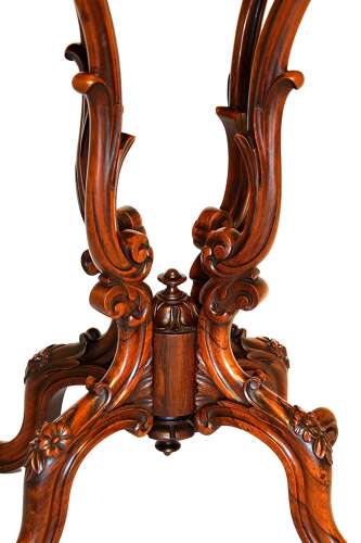 A Fine Quality Victorian Rosewood Side Table
