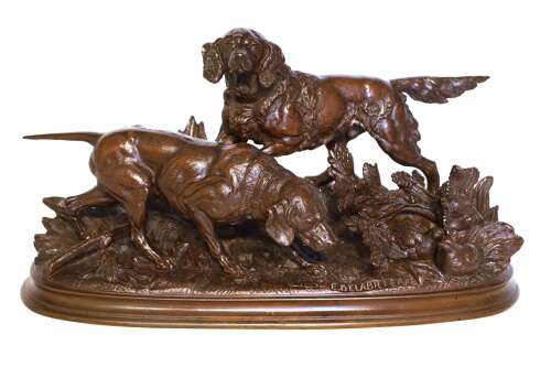 Paul-Édouard Delabrierre (1829-1912) Bronze Sculpture