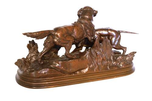 Paul-Édouard Delabrierre (1829-1912) Bronze Sculpture
