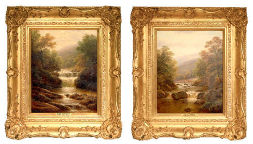 William Mellor (1851 - 1931) A Pair of Oils on Canvas