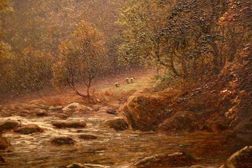 William Mellor (1851 - 1931) A Pair of Oils on Canvas