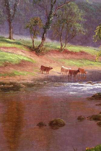 William Mellor (1851 - 1931) Oil on Canvas