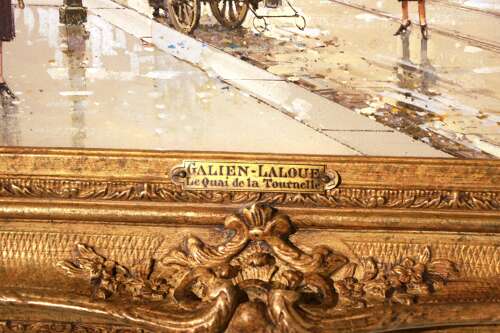 Eugène Galien-Laloue (1854 - 1941) Gouache on Paper
