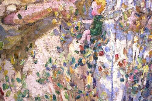 Dorothea Sharp (1874 - 1955) A Large Oil on Canvas