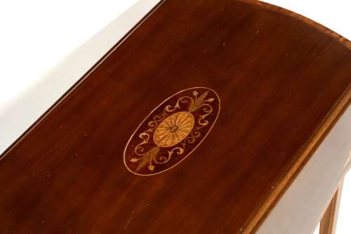 A Late 19th Century Shoolbred Mahogany Folding Butterfly Pembroke Table