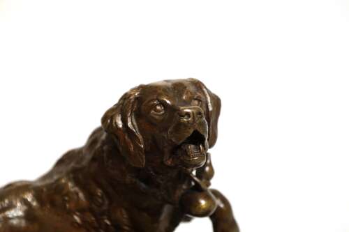 Charles Valton (1851 - 1918) A French Bronze Animalier Sculpture